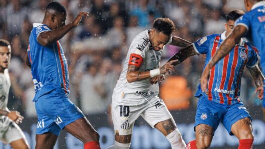 Após polêmica em Santos x Bahia, Neymar é suspenso por dois jogos