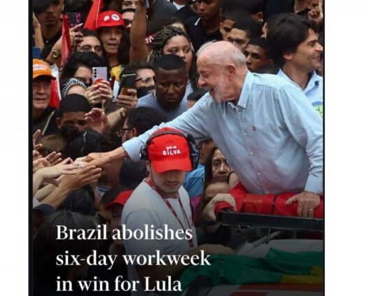 Imprensa internacional vê fim da escala 6x1 como vitória de Lula