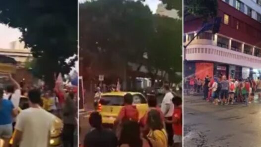 Motorista é preso após atropelar manifestante em ato pró-Lula em Belo Horizonte